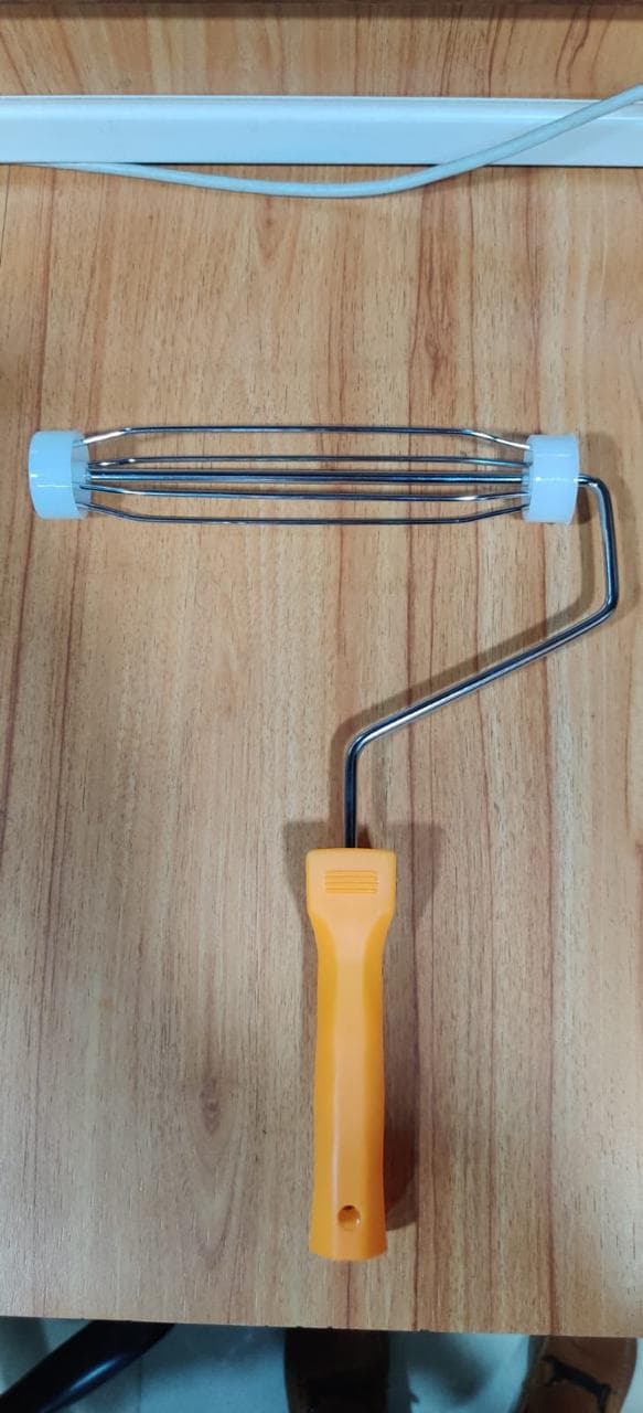 Classic 5-Wire Cage Roller Frame (Yellow)